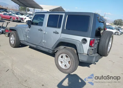 2018 Jeep Wrangler Jk Unlimited Sport S 4X4 z USA, uszkodzony, nr VIN 1C4HJWDG2JL855633